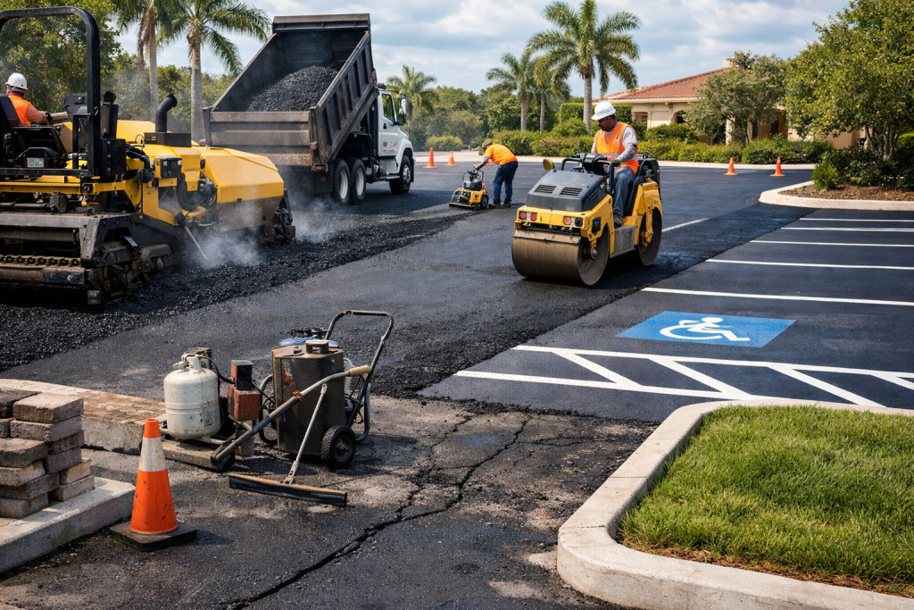 Top Benefits of Hiring Fort Myers paving companies